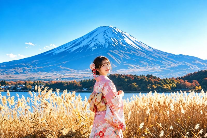 Mount Fuji seasonal limited check-in, must-visit one-day tour for influencers: Mount Fuji Scenic Train & Lake Kawaguchiko & Arakurayama Sengen Park & Hikawa Clock Shop (multiple routes available) - Oshino Hakkai rewards a slow look at the water