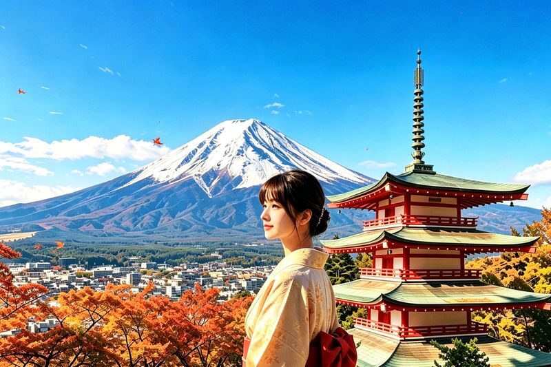 Mount Fuji Sightseeing Day Tour (Multiple Routes Available + Chinese and English Service) | Lake Kawaguchiko & Lake Yamanakako Swan Feeding & Oshino Hakkai & Lawson Convenience Store - Arakurayama Sengen Park and the pagoda view