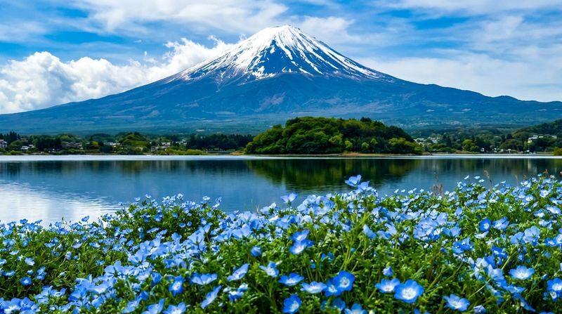 Mount Fuji Twin Lakes Instagram-Worthy Spots Day Tour | Lake Yamanaka Multiple Experiences Available + Lake Kawaguchi Oishi Park + Oshino Hakkai + Lawson Convenience Store + Nikawa Tokei Store (Departure from Tokyo) - Lawson: a brief, famous Fuji-facing stop