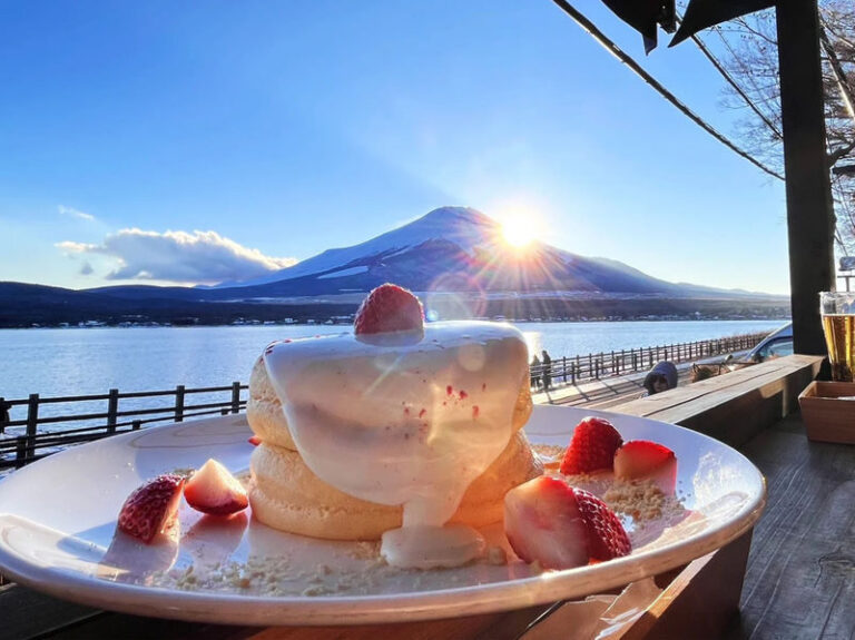 Mount Fuji Yamanakako Cycling/Cruise, Oshino Hakkai, Lake Kawaguchiko Oishi Park/Maple Corridor, Arakurayama Sengen Park/Ladder Town Day Trip | From Tokyo | Small Group (4-9 People) - Lake Yamanaka: Olympic-route cycling or a swan boat