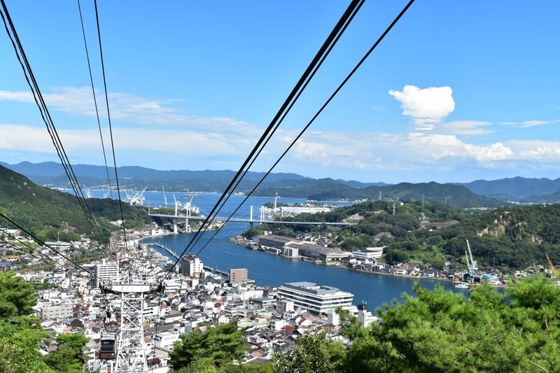 Mt. Senkoji Ropeway - Onomichi and the islands from above