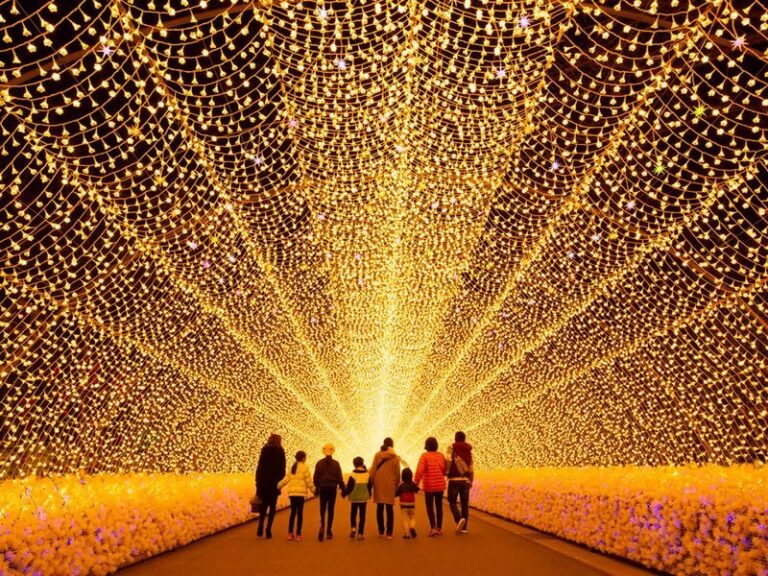 Nabana no Sato Light Show & Jazz Dream Nagashima Full-Day Tour with Onsen - What Nabana no Sato adds to the day