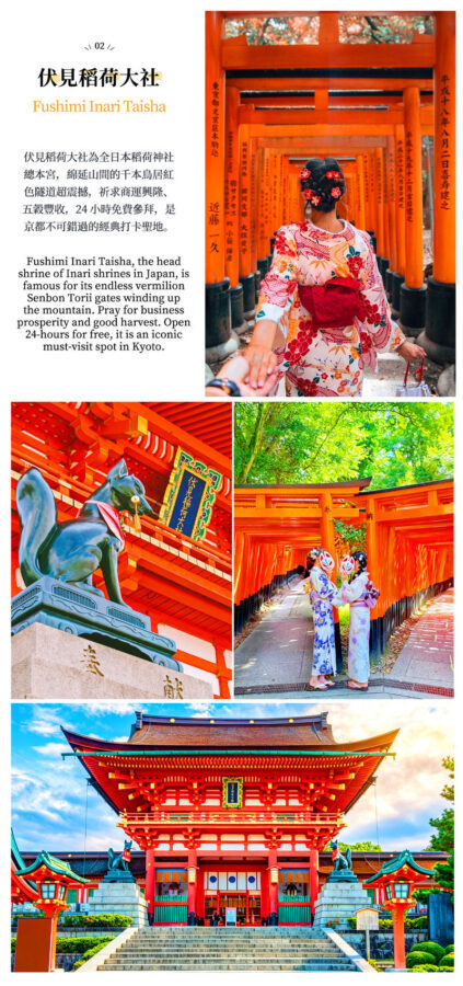 Nara Deer & Fushimi Inari-taisha Shrine & Arashiyama Day Trip (Departing from Osaka) - Fushimi Inari: a brief walk beneath the red gates