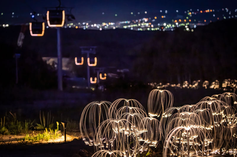 Niseko Hanazono Resort Ezo Fuji Mt.Yotei Art Mountain Lights - Allow about 45 minutes, but watch the clock