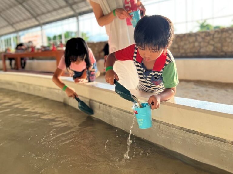 Okinawa Fishing Treasure Hunt Adventure Kingdom (All-weather Indoor Parent-Child Park-Fishing and Digging for Treasure) - Fishing for fish, crayfish, and smaller creatures