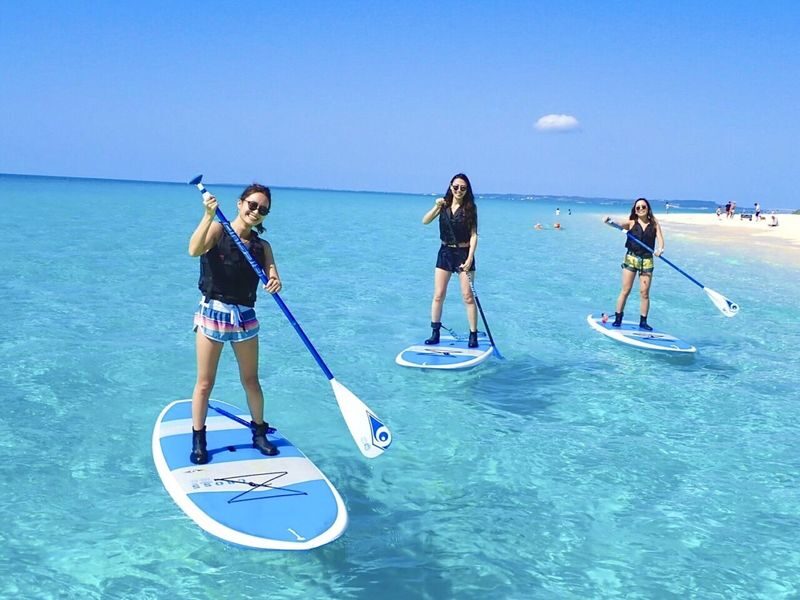 Okinawa Miyakojima Sea Turtle Snorkeling: Japanese and English Diving Guide, Free Photos - Meet at Shigira Beach, then head into the water