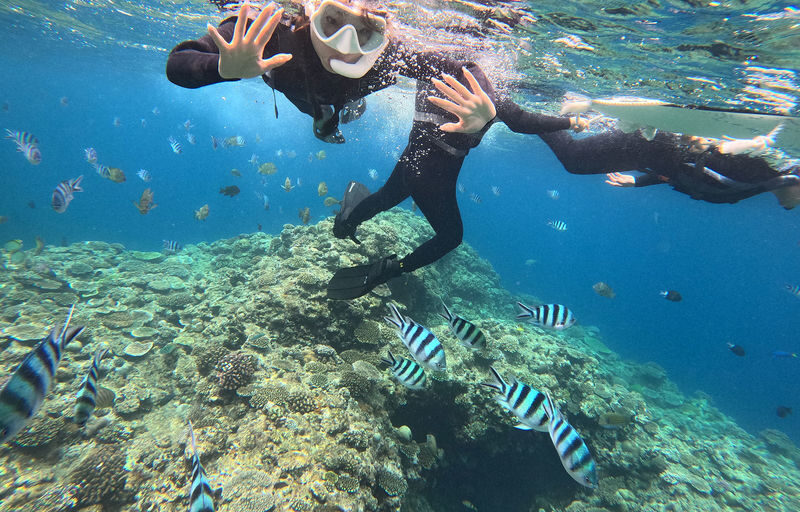 Okinawa: Onna Blue Cave Snorkeling & Diving Experience | Cantonese Instructor - A Short Boat Ride Avoids the Steep Shore Entry