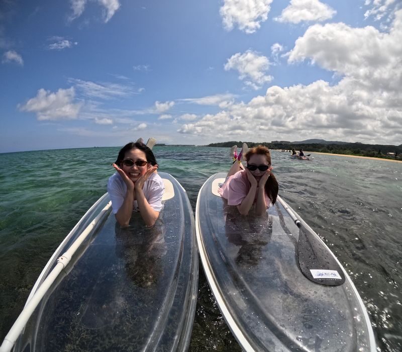 Okinawa Onna Village: Clear SUP Experience (with photo shoot) - The Onna route: close to shore, calm, and unhurried