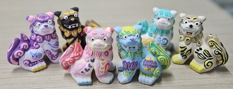 Okinawa Onna Village Shisa Painting Experience - What the two-hour session looks like