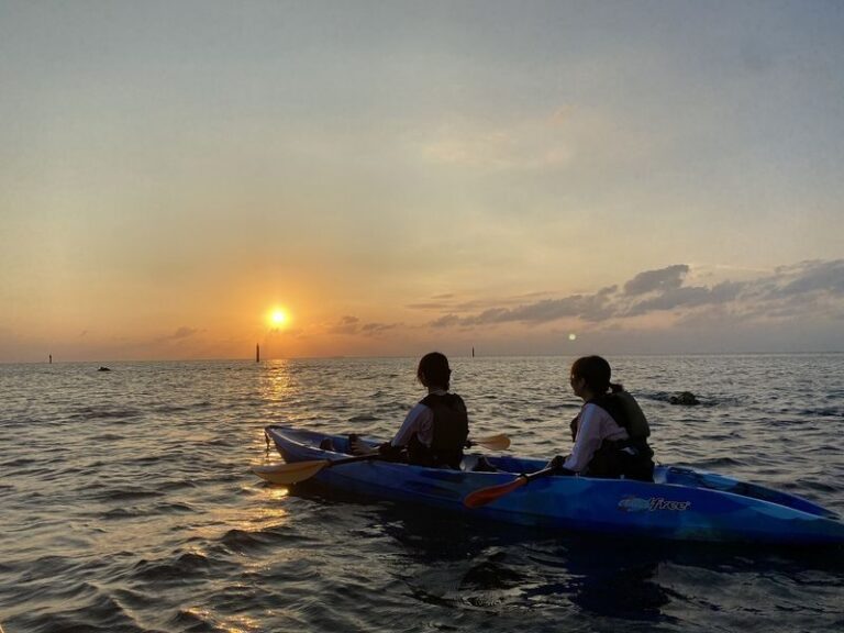 Okinawa Sunset Kayak Tour with Photos - A short lesson, then time to find your rhythm