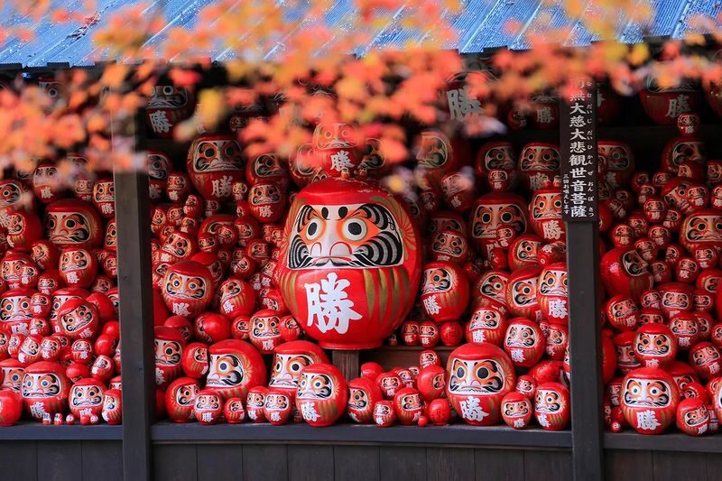 Osaka Katsuo-ji Temple & Miyama thatched village & Arashiyama Day Tour - Katsuo-ji: Daruma and a wish for good fortune