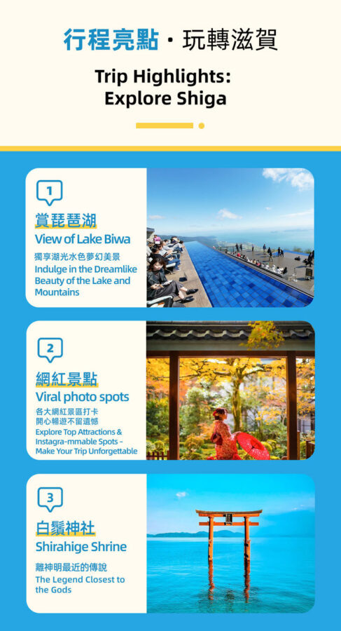 Osakas 4 Major Attractions: Lake Biwa & La Collina Day Trip - Lake Biwa: big water, changing views
