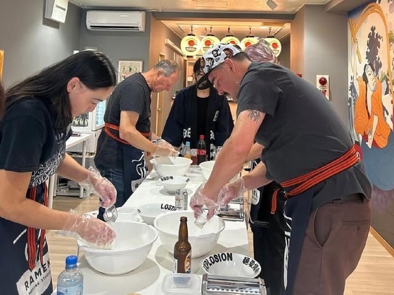 Ramen Making near Osaka Castle with Souvenir - Start with flour, not a packet