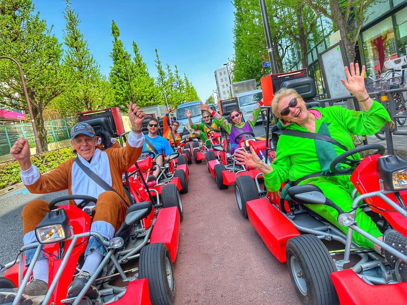 Shibuya Street Go-Kart Experience by Original Street Kart Shibuya - Harajuku and Omotesando from the road