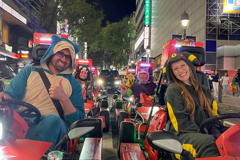 Shibuya Street Go-Kart Tour by Original Street Kart Shibuya Annex - From safety video to city streets