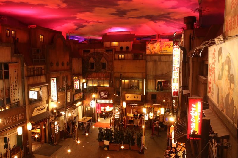 Shin-Yokohama Ramen Museum - Start with the gallery, then head downstairs