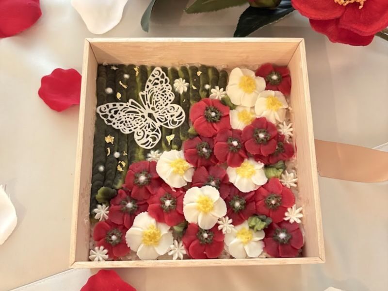 Shinjuku: Gluten-Free Anko Flower Wagashi Making Cultural Experience - The two designs and what you will make