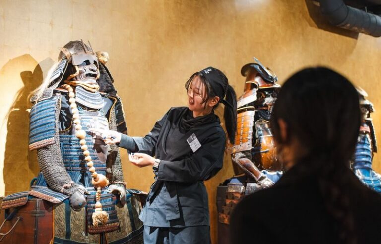 Skip the lines Basic Ticket at SAMURAI MUSEUM TOKYO Shinjuku - The guided tour: objects, details and stories