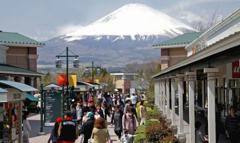 Spacious Luxury Bus: Mount Fuji 5th Station & Hakone Ropeway & Gotemba Outlet (Departing from Tokyo) - Fuji’s 5th Station: high views, weather permitting