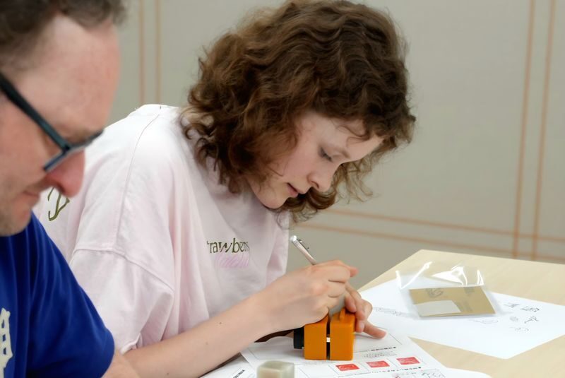 Stamp Making Experience in Osaka - Choosing a stone and shaping your design