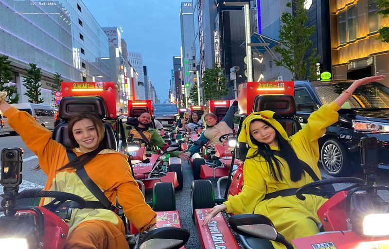 Street Go-Kart Experience in Akihabara/Shibuya by the Original Stree - A costume, a guide and a place in traffic