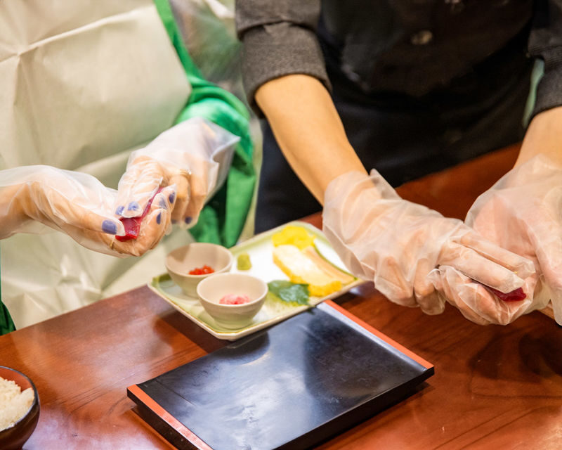 Sushi making class at a century-old sushi restaurant in Tokyo - What happens during the 90 minutes