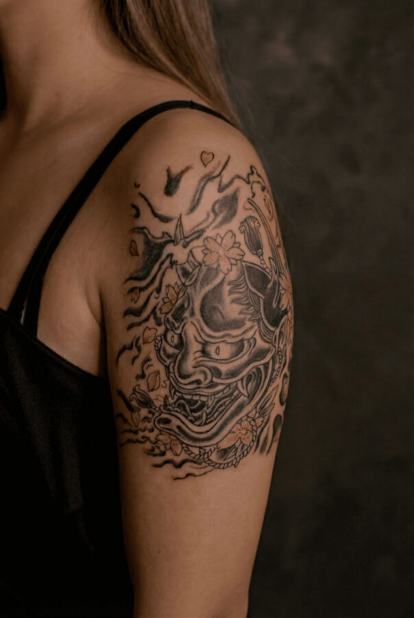 Tattoo Session in Ueno, Tokyo: From Anime to Traditional Japanese - Choosing a size and weighing the cost