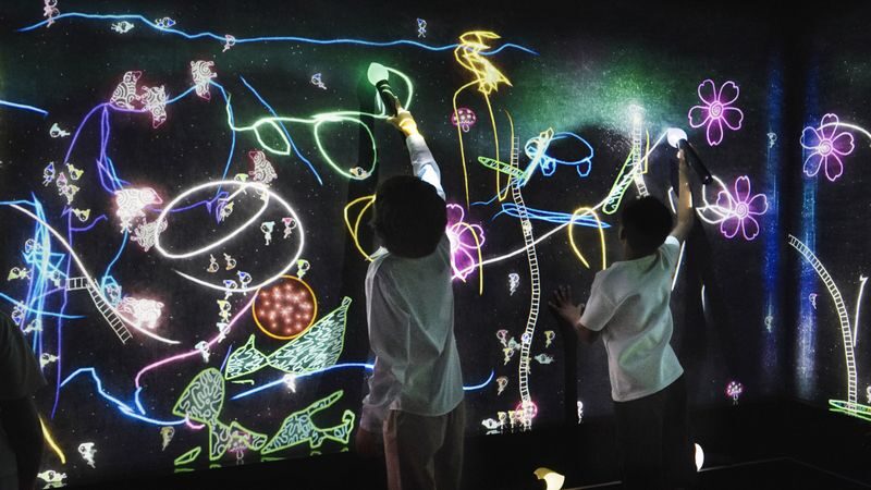teamLab Planets TOKYO Ticket - Bare feet, shallow water and a soft black hole