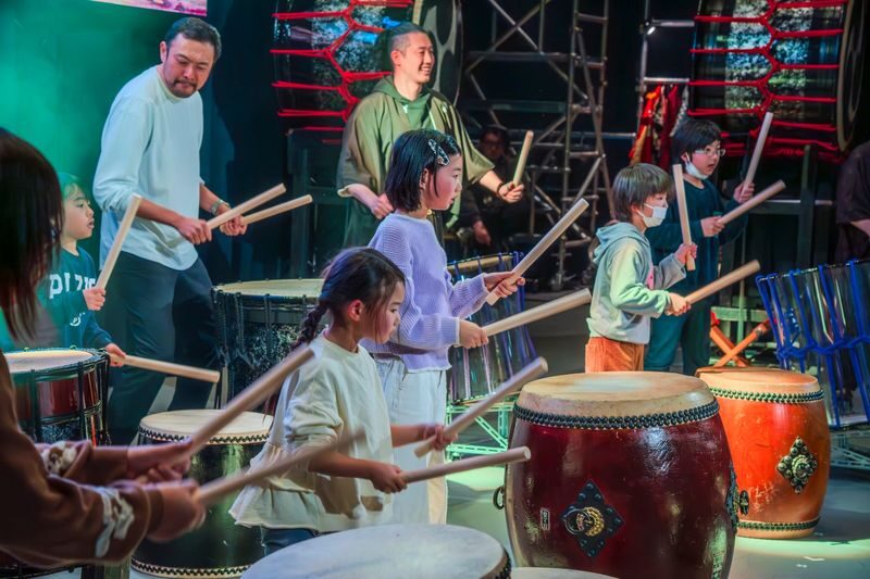 TEMPO HARBOR THEATER: WADAIKO RHYTHM QUEST Admission Ticket - Costume, Stage, and the Final Performance