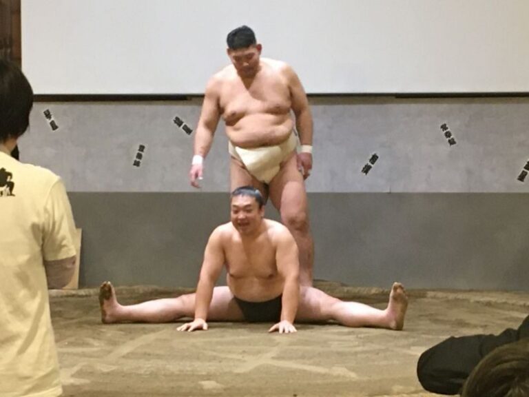 The SUMO Show in Tokyo - The ring challenge is the most personal part