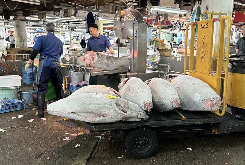 Tokyo Adachi Fish Market Half-Day Small Group Walking Tour - What the 1.5-hour market walk offers