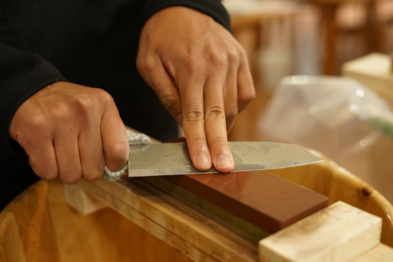 Tokyo: Asakusa Japanese Knife Craft & Sharpening Workshop - Learning to sharpen, one careful stroke at a time