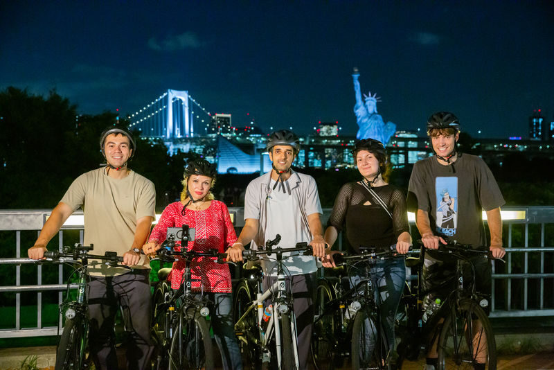 Tokyo Bay Small Group Sunset E-Bike Tour - A three-hour outing, with the route still to confirm