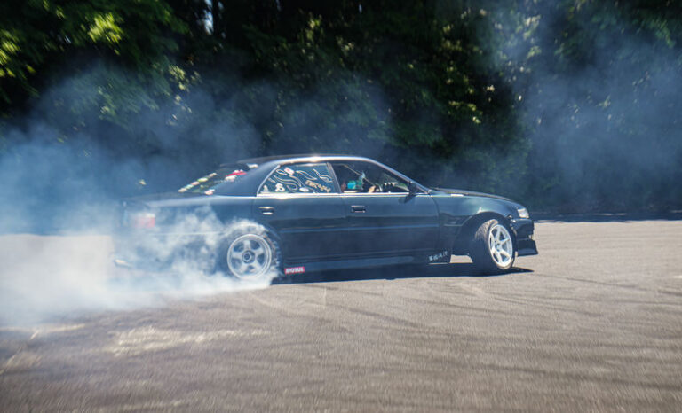 Tokyo Drift Lesson self driving & PRO experience JAPAN TRACK - The morning route from Tokyo to Mobara Twin Circuit