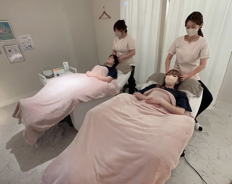 Tokyo Dry Head SPA Iyasheep Gotanda Branch - What happens during the 70-minute visit