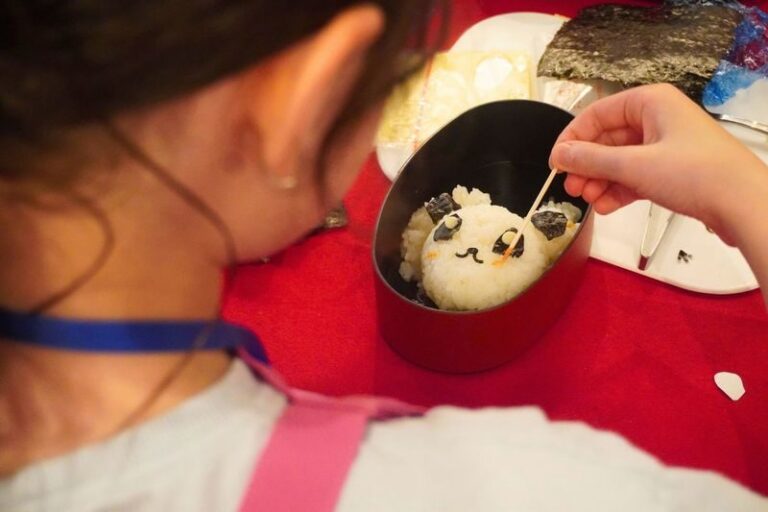 Tokyo Kyaraben Cooking Class: Make a Kawaii Character Bento - From bento quiz to character face