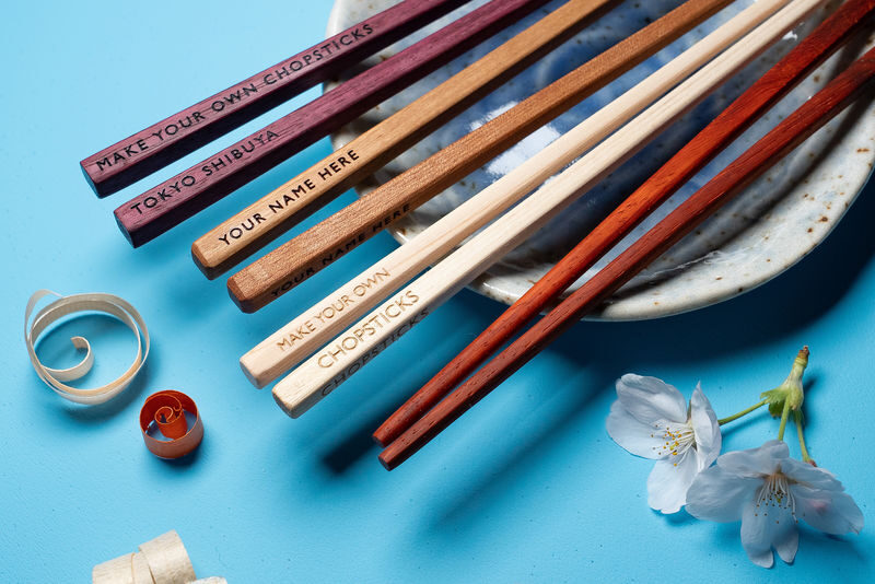 Tokyo: Make Your Own Chopsticks Shibuya - What You Learn While You Work
