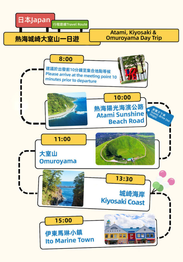 Tokyo: Mount Omuro & Jogasaki Coast Full-Day Guided Tour - Mount Omuro’s crater is the day’s signature walk