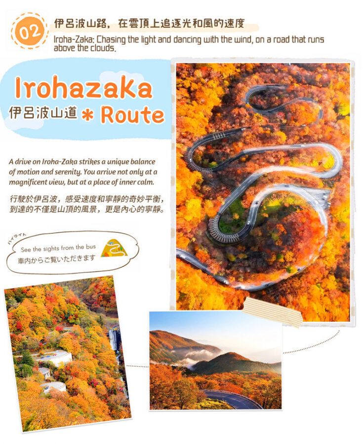 Tokyo to Nikko Day Tour | Tosho-gu Shrine & Irohazaka Slope & Lake Chuzenji & Kegon Falls Day Tour (Departing from Tokyo) - Irohazaka: a scenic ride, not a walking stop
