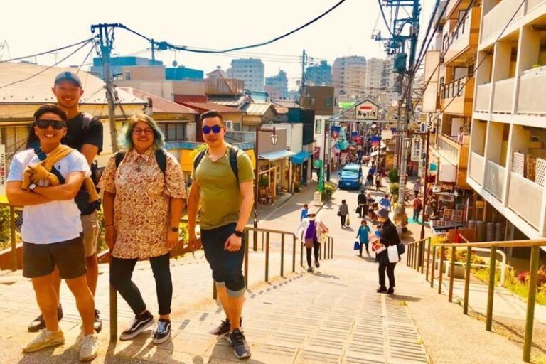 Yanaka Historical City Exploration Walking Tour in Tokyos Old Town - Nezu Shrine and the vermilion torii
